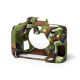 EasyCover custodia protettiva soft in silicone camera case morbido per Nikon D7500 Camouflage