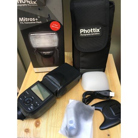 Phottix flash lampeggiatore Mitros+ TTL Transceiver per Nikon USATO