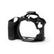 Custodia protezione EasyCover camera case morbido in silicone per Canon 200D Nero