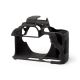 Custodia protezione EasyCover camera case morbido in silicone per Canon 200D Nero