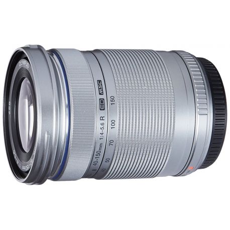 Obiettivo Olympus M.ZUIKO ED 40-150mm f/4-5.6 R Argento Silver *BULK*