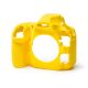 Protezione custodia soft EasyCover in silicone morbido camera case per Nikon D850 Giallo