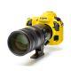 Protezione custodia soft EasyCover in silicone morbido camera case per Nikon D850 Giallo