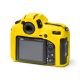 Protezione custodia soft EasyCover in silicone morbido camera case per Nikon D850 Giallo