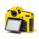 Protezione custodia soft EasyCover in silicone morbido camera case per Nikon D850 Giallo