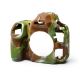 EasyCover protezione custodia soft in silicone morbido camera case per Nikon D850 Camouflage