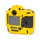 EasyCover case custodia protettiva in silicone per Nikon D5 Giallo