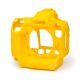 EasyCover case custodia protettiva in silicone per Nikon D5 Giallo