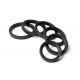EasyCover lens rim anello paraurti per obiettivo in silicone protettivo 62mm nero