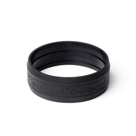 EasyCover anello paraurti protettivo in silicone lens rim per obiettivo 72mm nero