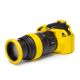 EasyCover anello paraurti in silicone per obiettivo lens rim protettivo 72mm giallo