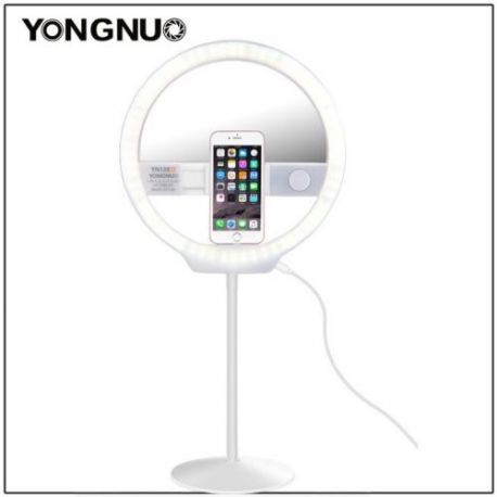 YONGNUO YN-128 II 3200-5500K Anello LED Luce con specchio per iPhone