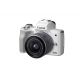 Fotocamera Mirrorless Canon EOS M50 Kit 15-45mm IS STM Bianco