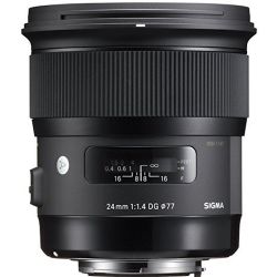 Obiettivo Sigma 24mm F1.4 DG HSM Art per Sony E-Mount