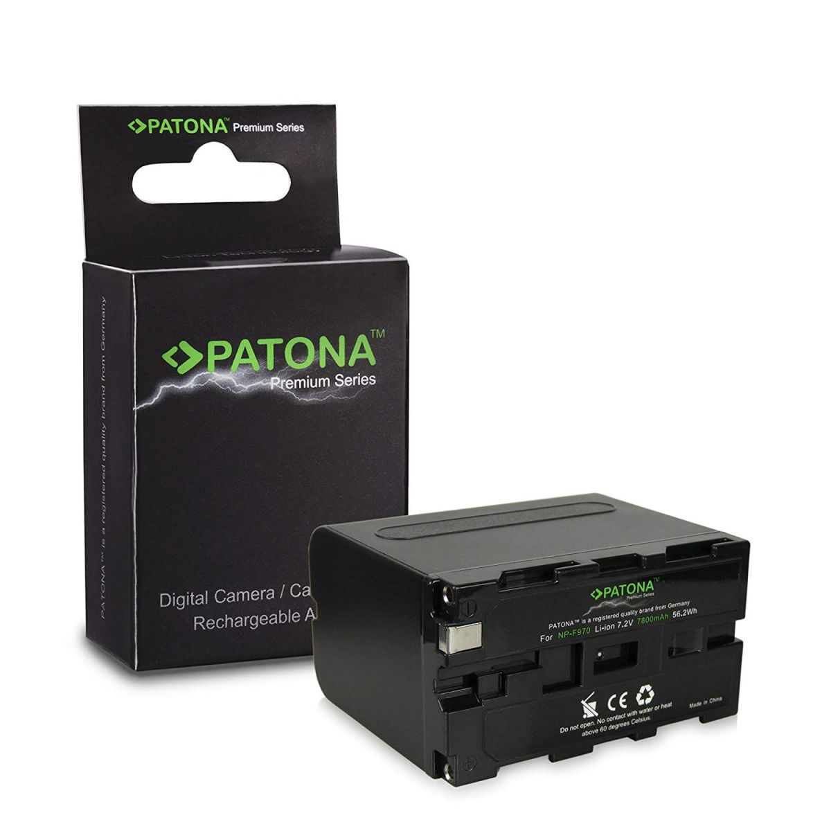 Kit 2 Batteries NP-F970 7800mAh + Chargeur USB - Compatible Sony NP-F930/950/960, Pour Caméras Sony, Caméscopes