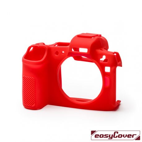 EasyCover custodia protettiva in silicone camera case per Canon EOS R rosso