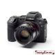 EasyCover custodia protettiva in silicone camera case per Canon R nero