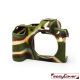 EasyCover custodia protettiva in silicone camera case per Canon EOS R camouflage