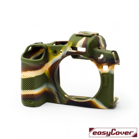 EasyCover custodia protettiva in silicone camera case per Canon EOS R camouflage