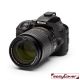EasyCover custodia protettiva in silicone camera case per Nikon D3500 nero