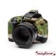 EasyCover custodia protettiva in silicone camera case per Nikon D3500 camouflage