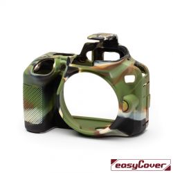 EasyCover custodia protettiva in silicone camera case per Nikon D3500 camouflage