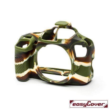 EasyCover custodia protettiva in silicone camera case per Canon 4000D camouflage