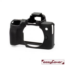 EasyCover custodia protettiva in silicone camera case per Canon M50 nero