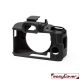 EasyCover custodia protettiva in silicone camera case per Canon M50 nero