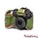 EasyCover custodia protettiva in silicone camera case per Panasonic GH5 GH5s camouflage
