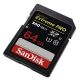 Sandisk 64GB Extreme Pro Scheda SD 300MB/s (U3) SDHC