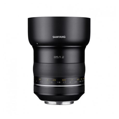 Obiettivo Samyang Premium Manual Focus XP 85mm f/1.2 per Canon