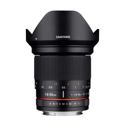 Obiettivo Samyang 20mm F1.8 ED AS UMC per Nikon AE