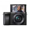 Fotocamera Mirrorless Sony Alpha A6400 Kit 16-50mm f/3.5–5.6 PZ OSS Nero [MENU ENG]