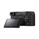 Fotocamera Mirrorless Sony Alpha A6400 Kit 16-50mm f/3.5–5.6 PZ OSS Nero [MENU ENG]