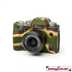 EasyCover custodia protettiva in silicone camera case per Fujifilm X-T3 camouflage