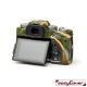 EasyCover custodia protettiva in silicone camera case per Fujifilm X-T3 camouflage