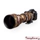 Easycover custodia in neoprene marrone camo per obiettivo Sigma 150-600mm Contemporary Lens Oak