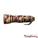 Easycover custodia in neoprene marrone camo per obiettivo Nikon 200-500mm f/5.6 VR Lens Oak