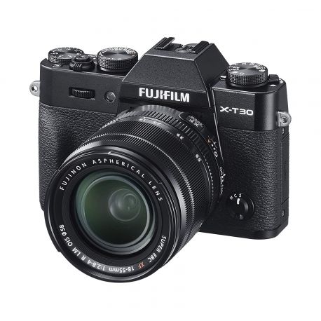 Fotocamera Mirrorless Fujifilm X-T30 Kit 18-55mm F2.8-4 R LM OIS nero