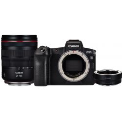 Fotocamera Mirrorless Canon EOS R kit RF 24-105mm F4L IS USM + adattatore EF-EOS R