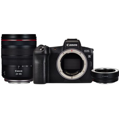 Fotocamera Canon EOS R kit RF 24-105mm + adattatore EF-EOS R PRONTA CONSEGNA