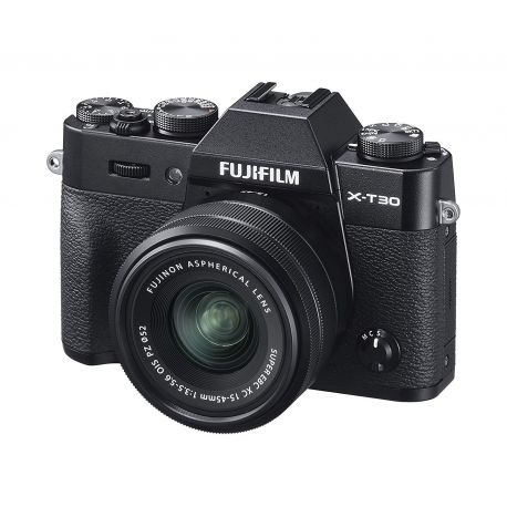 Fotocamera Mirrorless Fujifilm X-T30 Kit 15-45mm F3.5-5.6 OIS PZ nero