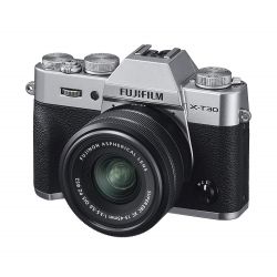 Fotocamera Mirrorless Fujifilm X-T30 Kit 15-45mm F3.5-5.6 OIS PZ argento