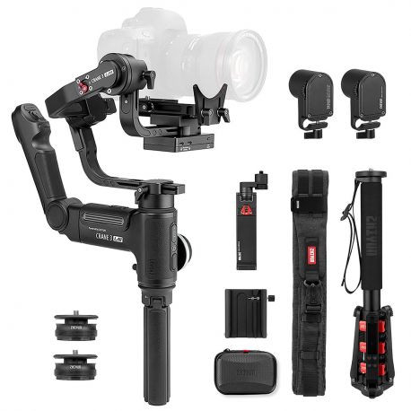 Zhiyun Crane 3 Lab Creator Stabilizzatore Gimbal per fotocamere Reflex Mirrorless fino a 4.5kg