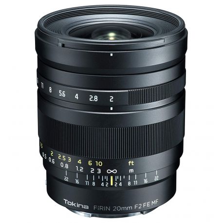 Obiettivo Tokina FiRIN 20mm f/2 FE Manual Focus per Sony E-mount