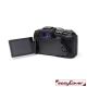 EasyCover custodia protettiva in silicone camera case per Canon EOS RP nero
