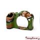 EasyCover custodia protettiva in silicone camera case per Canon EOS RP camouflage