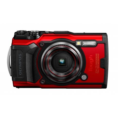 Fotocamera Compatta Subacquea Olympus Tough TG-6 Rosso