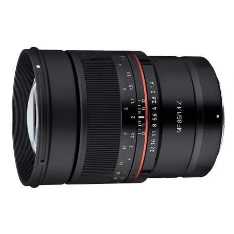 Obiettivo Samyang MF 85mm F1.4 Manual Focus per mirrorless Nikon Z